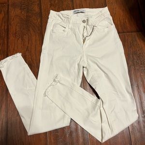 Just Black White Jeans Size 25